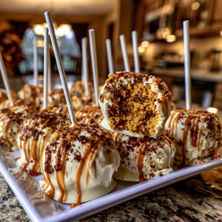 Kürbis-Käsekuchen Cake Pops: Rezept für perfekte Glasur