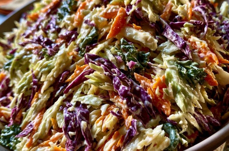 Klassischer Regenbogen-Coleslaw