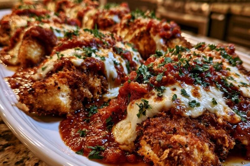 Klassisches Chicken Parmesan