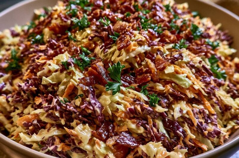 Knuspriger Bacon-Krautsalat