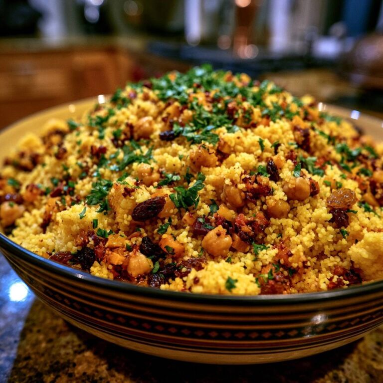 Marokkanischer Kichererbsen-Couscous: Rezept für Fluffigkeit