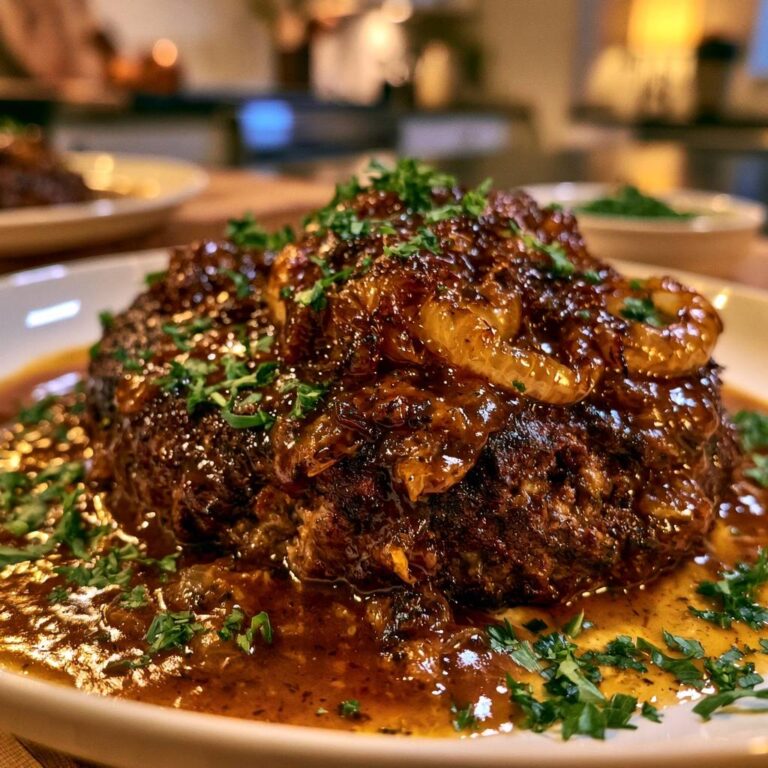 Saftige Rindersteaks mit Schmorzwiebeln: Das Geheimnis