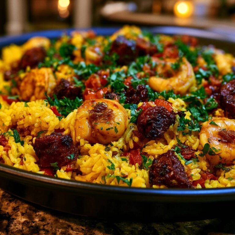 Würzige Garnelen-Reis-Pfanne: Rezept für perfekten Genuss