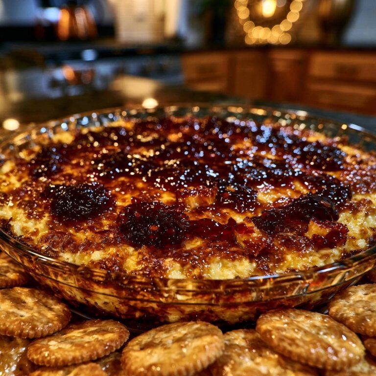 Warmer Chili-Käse-Dip mit Frucht-Topping: Cremig & perfekt
