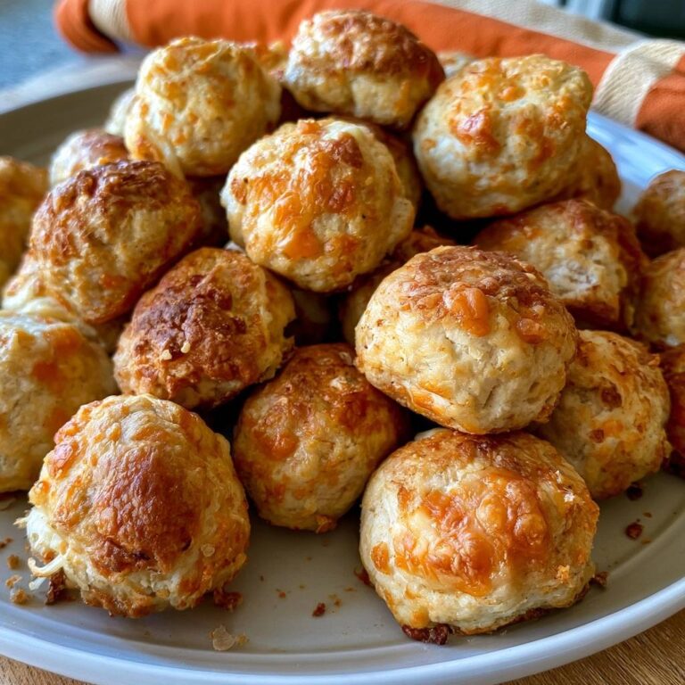 Hähnchen-Käse-Bällchen aus der Heißluftfritteuse