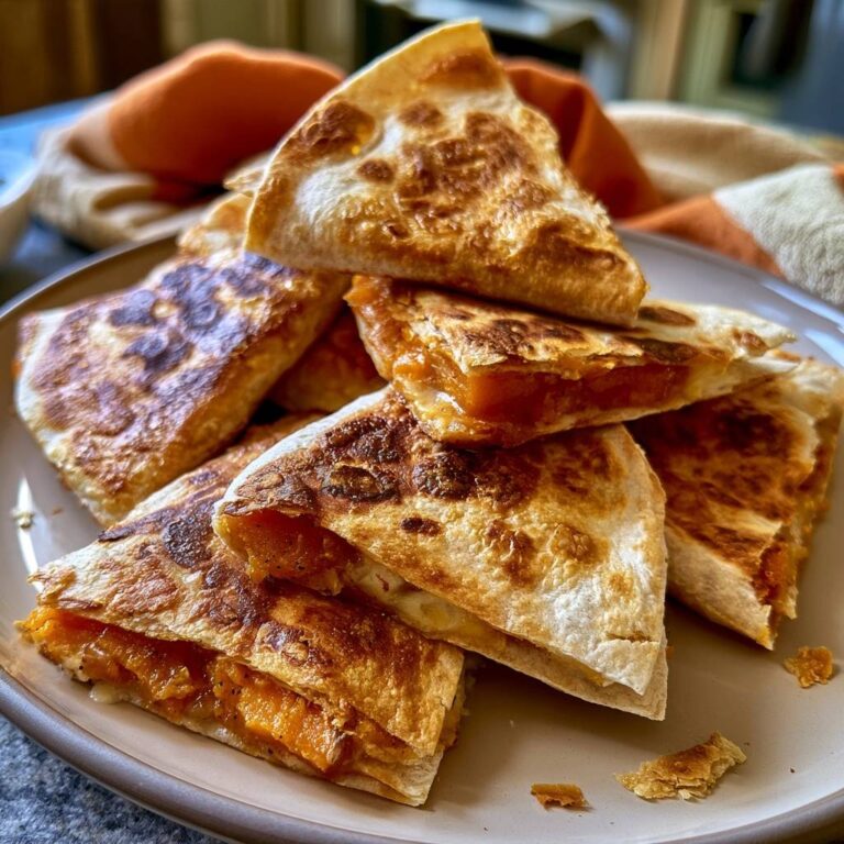 Kürbis-Quesadilla-Ecken aus der Heißluftfritteuse