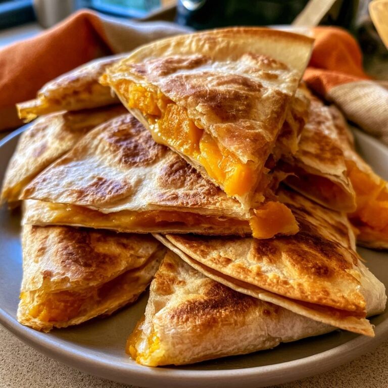 Kürbis-Quesadilla-Ecken aus der Heißluftfritteuse