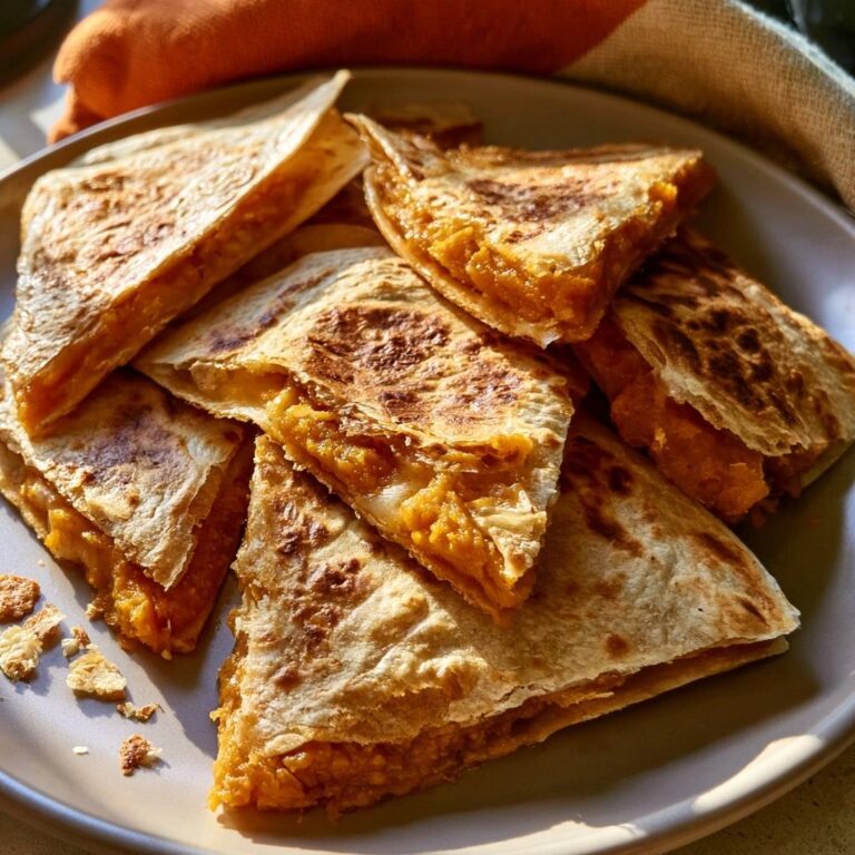 Kürbis-Quesadilla-Ecken aus der Heißluftfritteuse