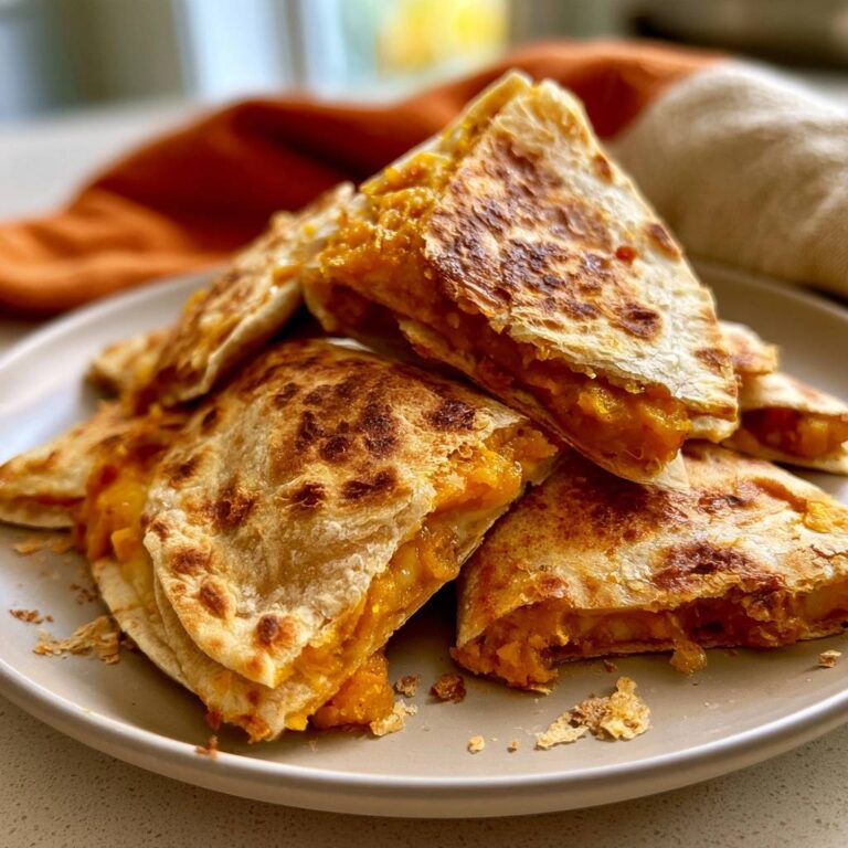 Kürbis-Quesadilla-Ecken aus der Heißluftfritteuse