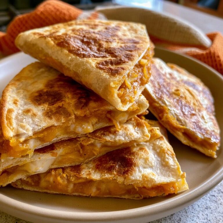 Kürbis-Quesadilla-Ecken aus der Heißluftfritteuse