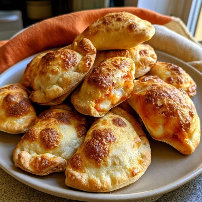 Mini-Calzone mit Tomate und Mozzarella aus dem Air Fryer