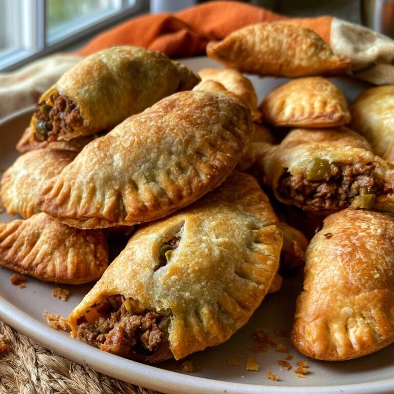 Mini-Empanadas mit Rinderhack und Oliven aus dem Air Fryer