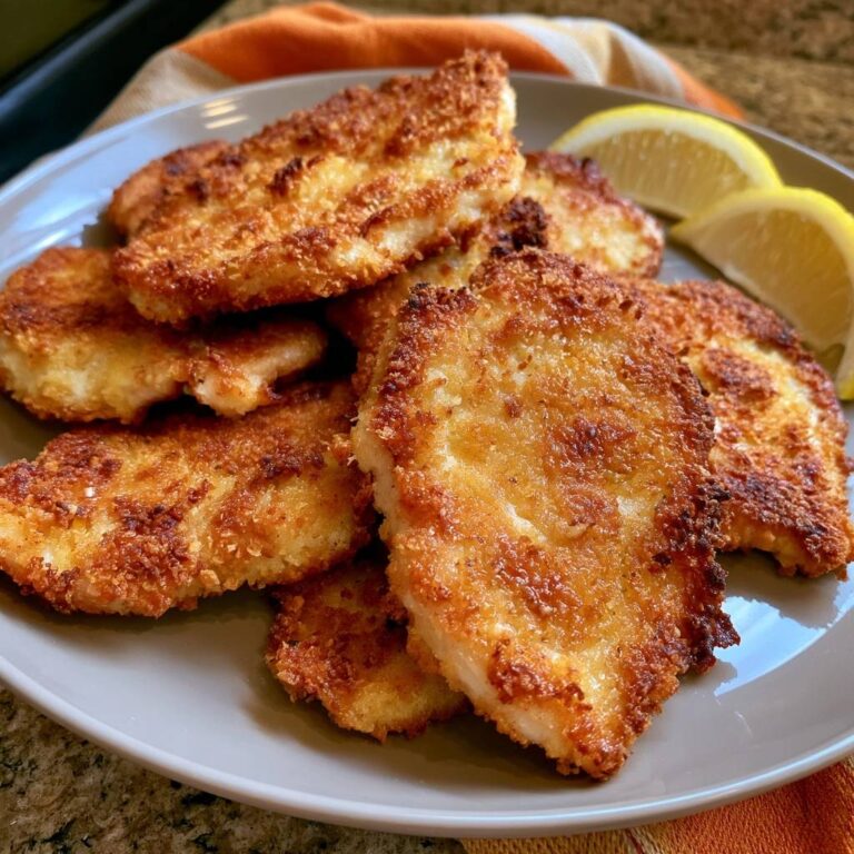 Mini-Hähnchenschnitzel mit Zitrone aus dem Air Fryer